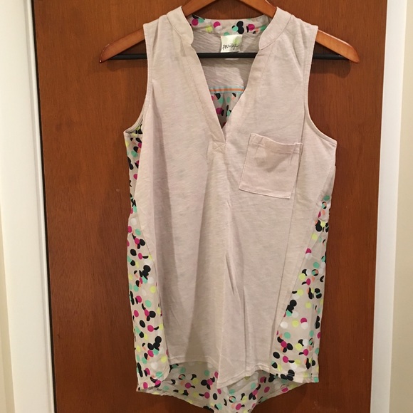 ANTHROPOLOGIE Porridge Bicoastal Tank - Picture 2 of 2
