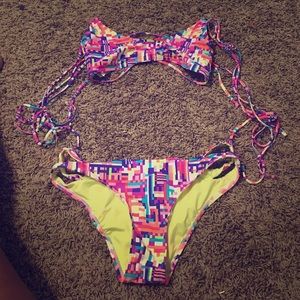 Forever 21 , 2 piece bathing suit.