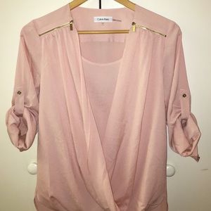 Calvin Klein Blush Blouse