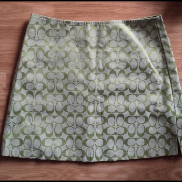 vintage coach skirt