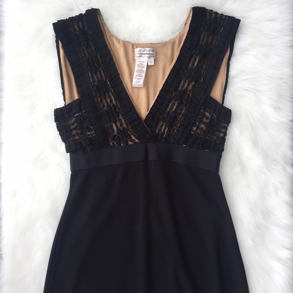 Max Studio Sleeveless Lace Sheath Dress