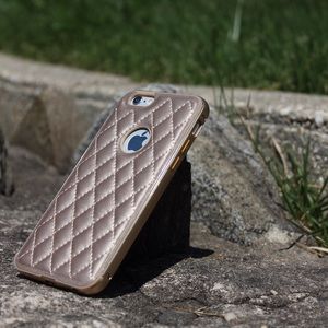 Gold Quilted iPhone 6 Case