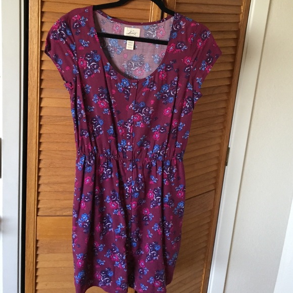 Levi's floral dress (medium)