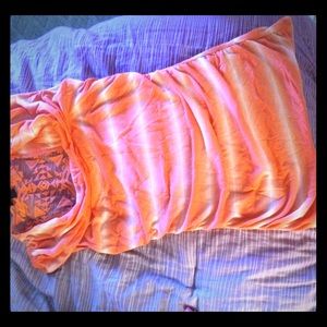 Cute orange and white shirt