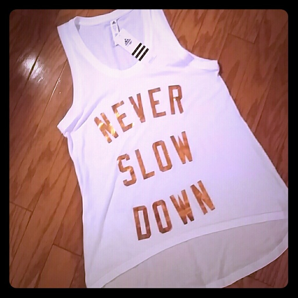 Adidas workout/fashion tee