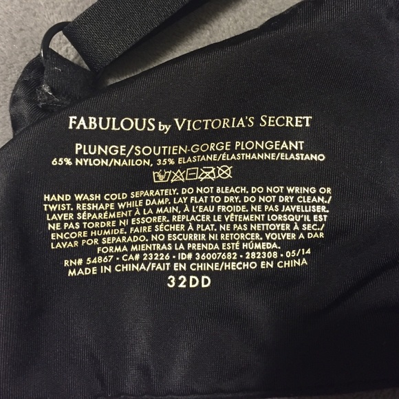 2 Gently used bras Fabulous by Victoria's Secret - Picture 3 of 4