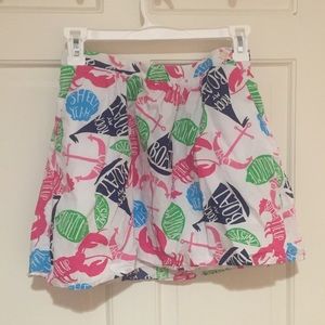 Lilly Pulitzer skirt in "School"