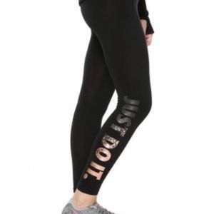 Nike Metallic Leggings Size Large