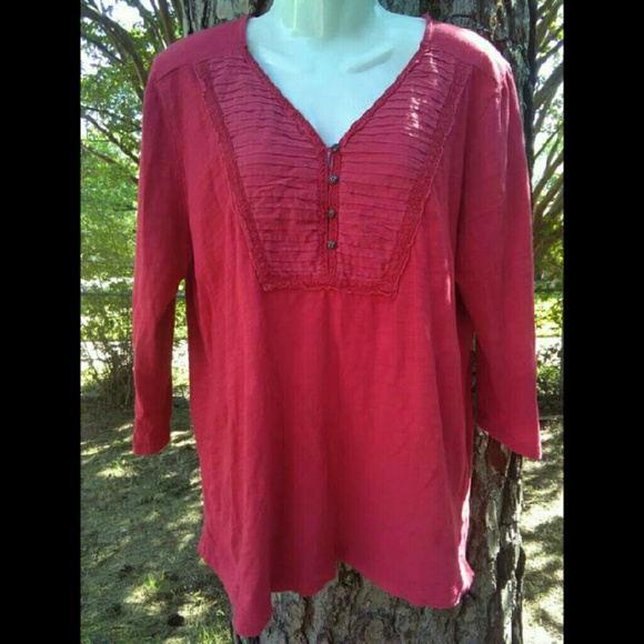 Eddie Bauer Top Size Xlarge GLARE ON PICTURE