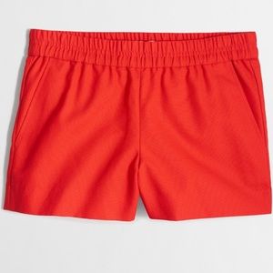 Jcrew Boardwalk shorts red