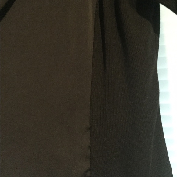 Anthropologie Chiffon Black Cardigan - Picture 3 of 4