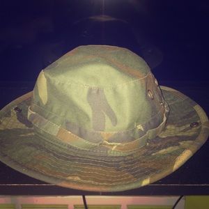 Camouflage bucket hat!