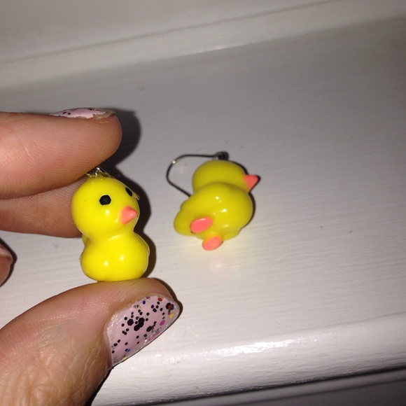 Adorable Duck Earrings