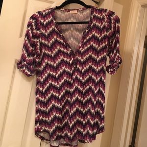 Cute Chevron Henley