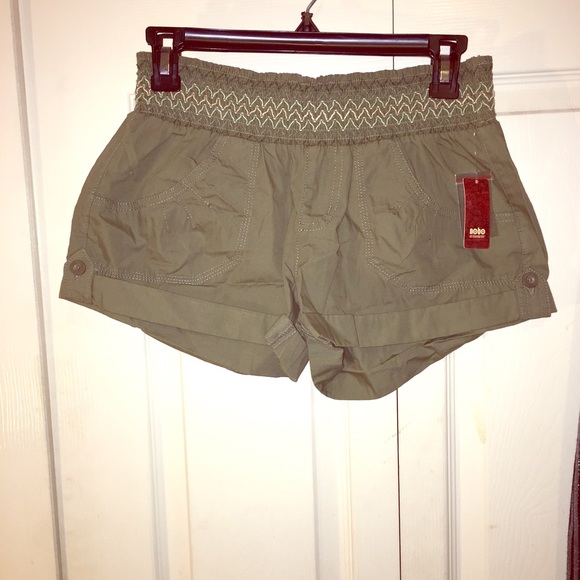 Olive Green Shorts
