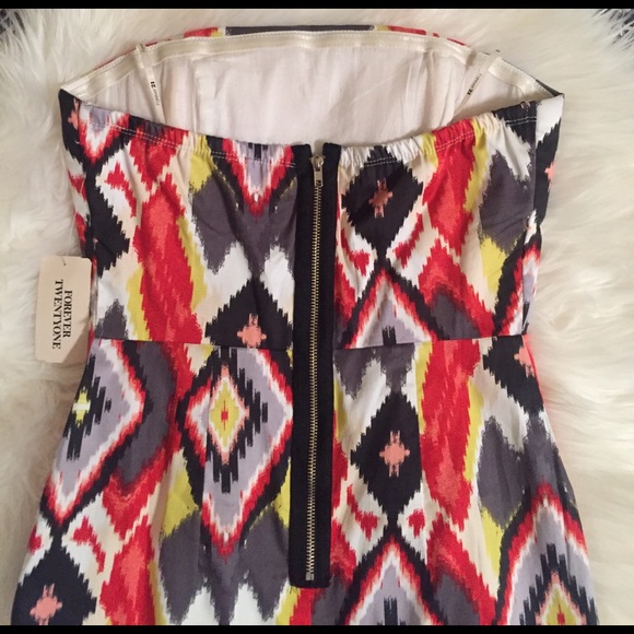 Forever 21 strapless dress - Picture 4 of 4