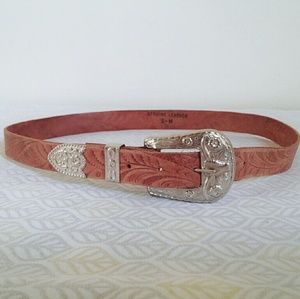 🆑CLOSING DOWN SALE Leather 1" Belt S-M