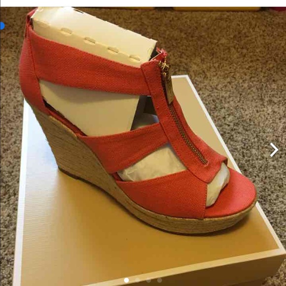 Michael kors platform wedge