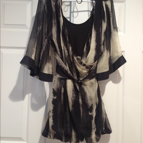 Dress can also be worn as a beach cover-up