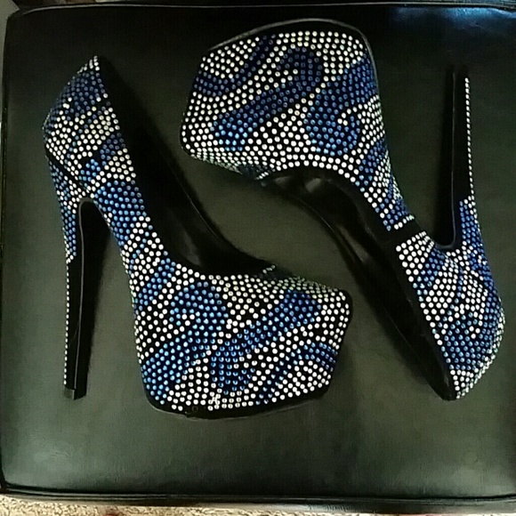 Rhinestone High heels
