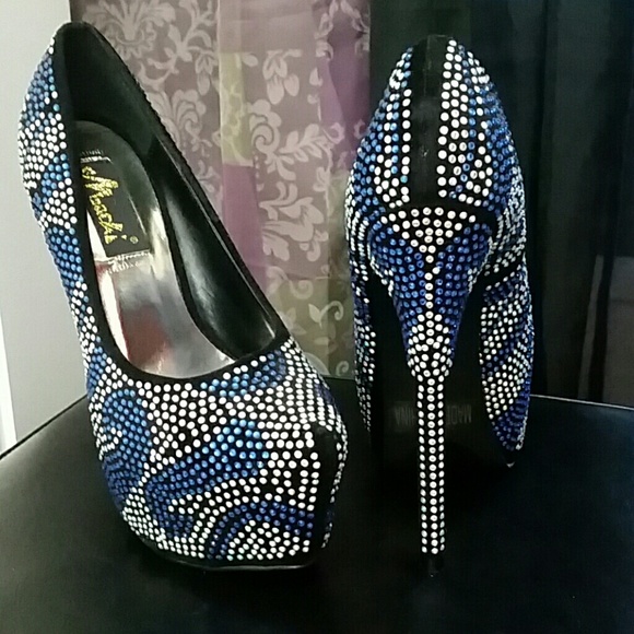 Rhinestone High heels - Picture 2 of 3
