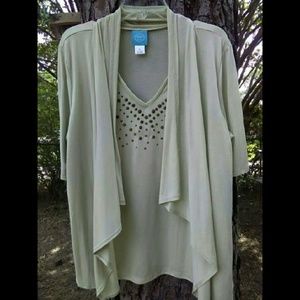 Brielle Blvd. Top and cover up size Xlarge