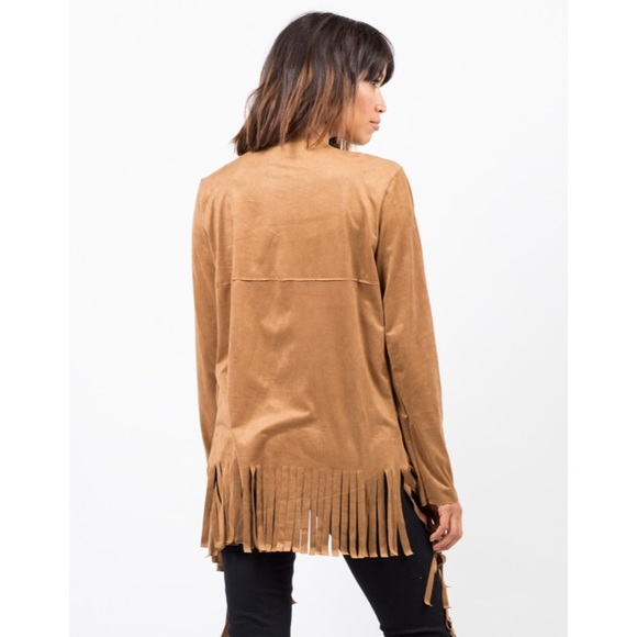 Suede fringe jacket - Picture 4 of 4