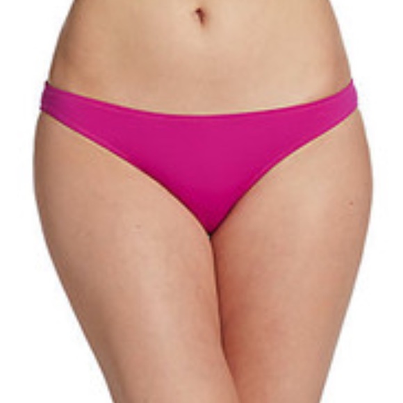 NWT J. Crew Magenta Low Rider Bikini XL