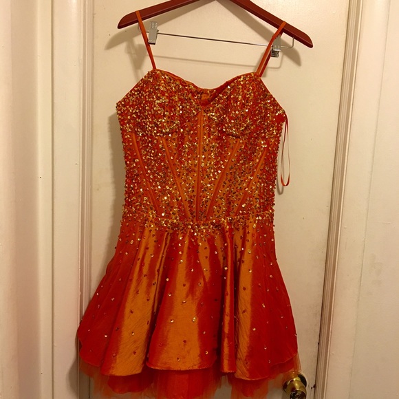 Girl's above-the-knee Flare Dress