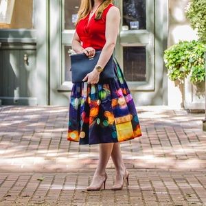Chicwish Skirts - Chicwish Neon Light Midi Skirt Chicwish Skirts - Chicwish Neon Light Midi Skirt
