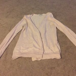 Light heather pink cardigan