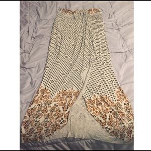 Free people wrap skirt