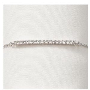 Swarovski touchstone crystal pave bar bracelet