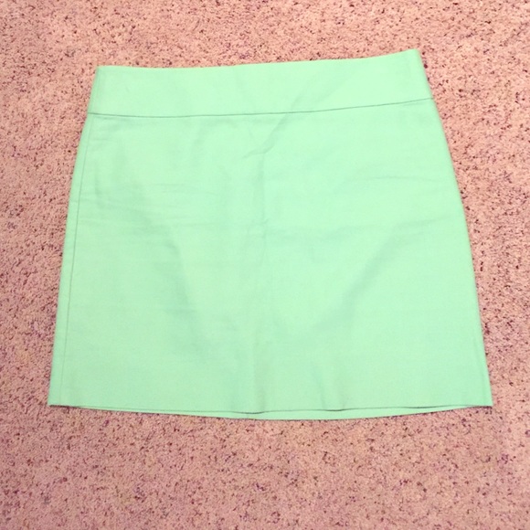 J. Crew Mint Colored Summer Skirt