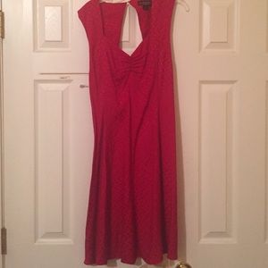 Maple red dress
