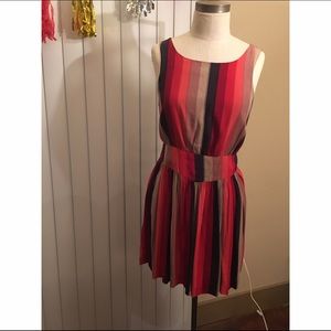 Stripe Urban Outfitters dress with bow back!