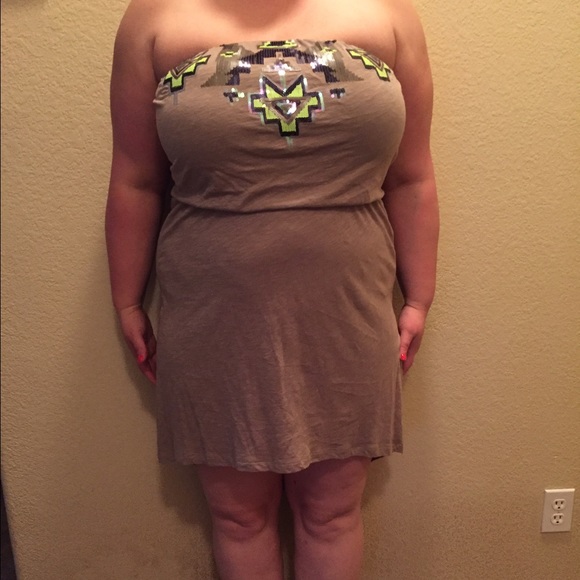 Express high low dress