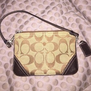 Coach wristlet