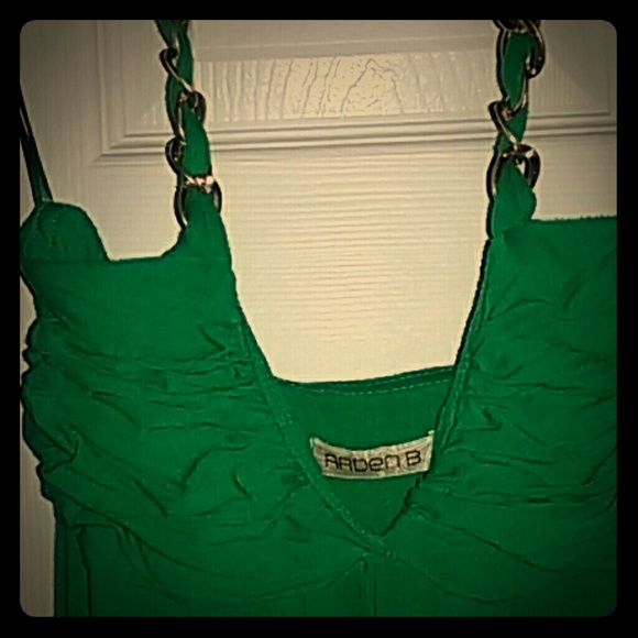 Perfect summer dress.Emerald green. Dress