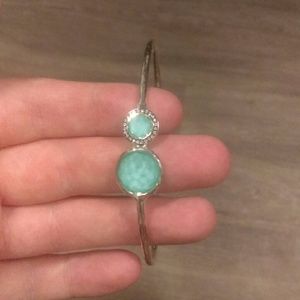 Teal aqua bracelet