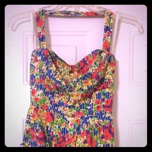 Girls From Savoy Garden Party halter dress