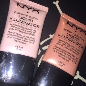 2 brand new NYX Liquid Illuminator