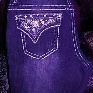 Cute pants with diamonds, Never been worn