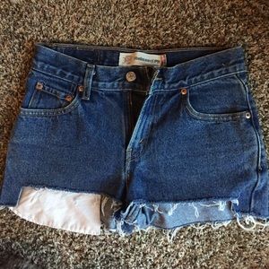 Urban Outfitters cutoff jean shorts