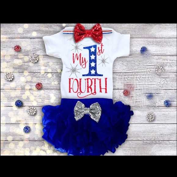 My first 4th of July outfit! MADE TO ORDER :)