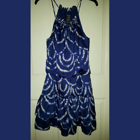 Sapphire blue summer dress