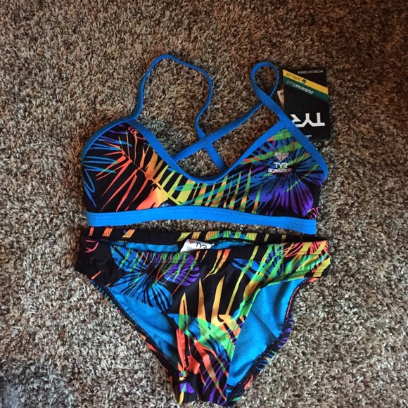 TYR Durafast Safari Crossfit Workout Bikini