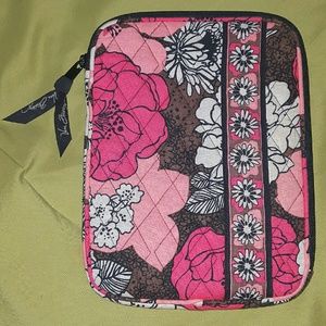 Vera Bradley Mocha Rouge Tablet Bag