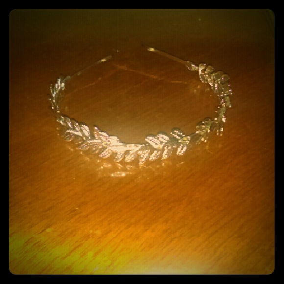 Goddess style leaf metal headband