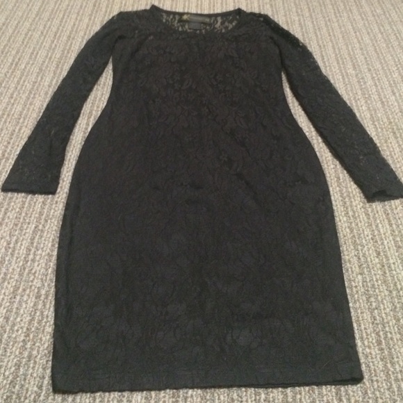Black lace body con Kardashian Kollection